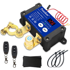 Ponzkoe front panel and remote showing ready-to-use convenience
