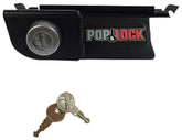 Pop & Lock front chrome lock showing clean OEM look and enhanced security