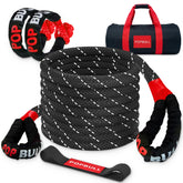 POPBULL front packaging showing rope and included accessories for quick identification