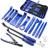 Poraxy front layout showing full 19-piece kit and pouch for easy selection