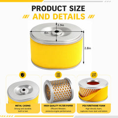 Poweka side view highlighting filter profile and durable frame for secure fitment