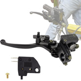 Poweka front assembly showing left master cylinder for reliable braking