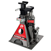 Powerbuilt front view of Unijack showing combined jack and stand benefit