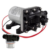 PowerMax front view of pump showing compact design and mounting points for easy installation