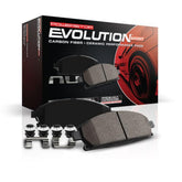 PowerStop Z23 rear pad kit front view showing complete upgrade benefits