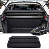 Powerty cargo cover front view showing clean OEM-style fit and privacy