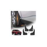 Powerty front mud flap packaging showing fit and benefit of protection