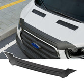 powoq front overview hood deflector showing clean fit and protection