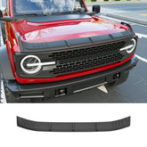 powoq front view hood protector showing seamless fit and paint protection