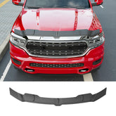 powoq front view of hood deflector showing fit and protection benefit