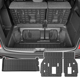 powoq cargo mat front view showing full trunk coverage and neat protection