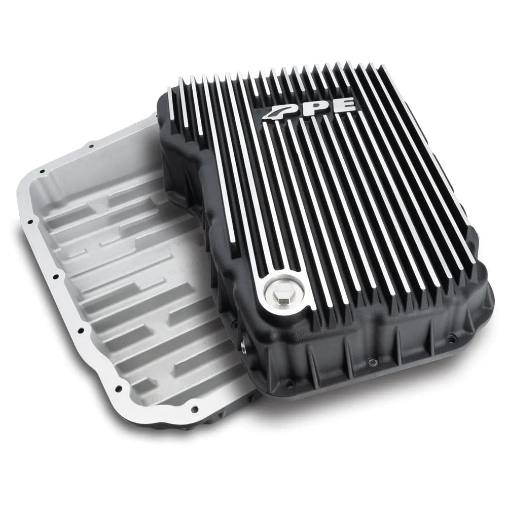 Pacific Performance Engineering pan front view showing fit and increased capacity benefit