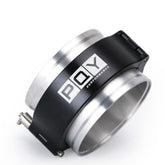 PQY front view of 3 inch V-band clamp showing compact secure design and reliable seal