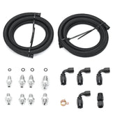 PQY AN6 hose kit front packaging showing full contents and fitment