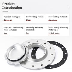 PQY cap installed on a fuel cell demonstrating secure fit and quick fueling