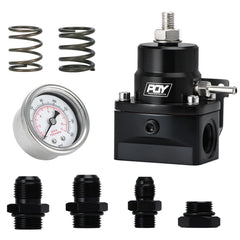 PQY regulator front profile showing AN ports and robust mounting for reliable control