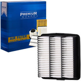 Premium Guard front packaging showing PG PA99855 and model fitment benefits