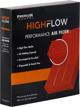 Premium Guard filter front packaging showing model and fitment benefits