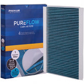 Premium Guard filter front packaging showing model and benefit