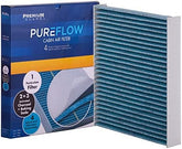 Premium Guard front packaging showing filter and fitment benefits
