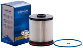 Premium Guard PG DF99173 front view showing canister and fitment, ensures reliable filtration