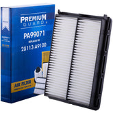 Premium Guard front view showing clean filter and fitment benefit