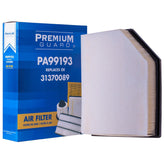 Premium Guard PG front view showing full replacement filter and sealed fit