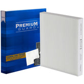 Premium Guard front packaging showing filter and fit information benefits clarity