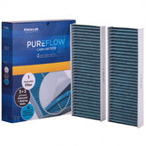 Premium Guard PUREFLOW front packaging showing fitment and benefits