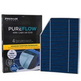 Premium Guard PureFlow front view showing clean rectangular filter and frame benefit easy OEM fit