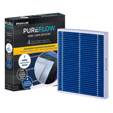 Premium Guard PUREFLOW front view showing complete filter and fitment benefit