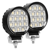 Primelux front view of paired LED pods showing compact design and bright output