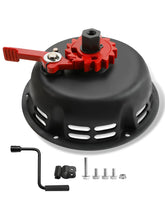 Prismora front assembly in black showing compact starter and mounting face for easy replacement