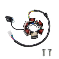 PRO BAT stator front view showing mounting face and connector for easy identification and fit