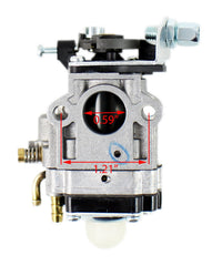 Pro Chaser carburetor close-up of jets and throttle shaft for precise tuning