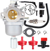 Pro Chaser carburetor front view showing flange and inlet, improves fit accuracy
