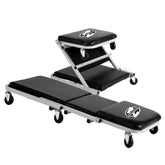 Pro-LifT C-2036D front profile showing full-length creeper and mobility