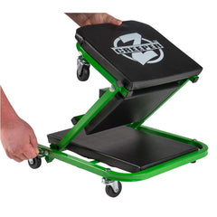 Pro-LifT C-2036DG underside view of six swivel casters for easy maneuvering