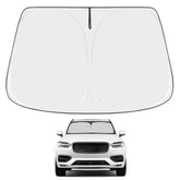 Proadsy front view on XC90 windshield shows full coverage benefit