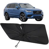 Proadsy front view showing full windshield coverage and secure fit