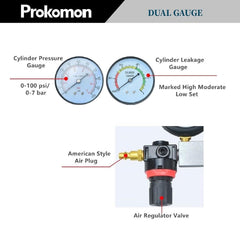 Prokomon adapters and hoses laid out to show included connectors and versatility
