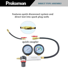 Prokomon M14 extension rod installed reaching deep spark plug well for access