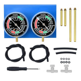 Prokomon gauges front view showing clear dual readouts and quick diagnostics