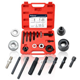Prokomon pulley kit front view showing complete set and case, durable professional tool