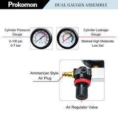 Prokomon push-on connector detail demonstrating easy no-thread attachment benefit