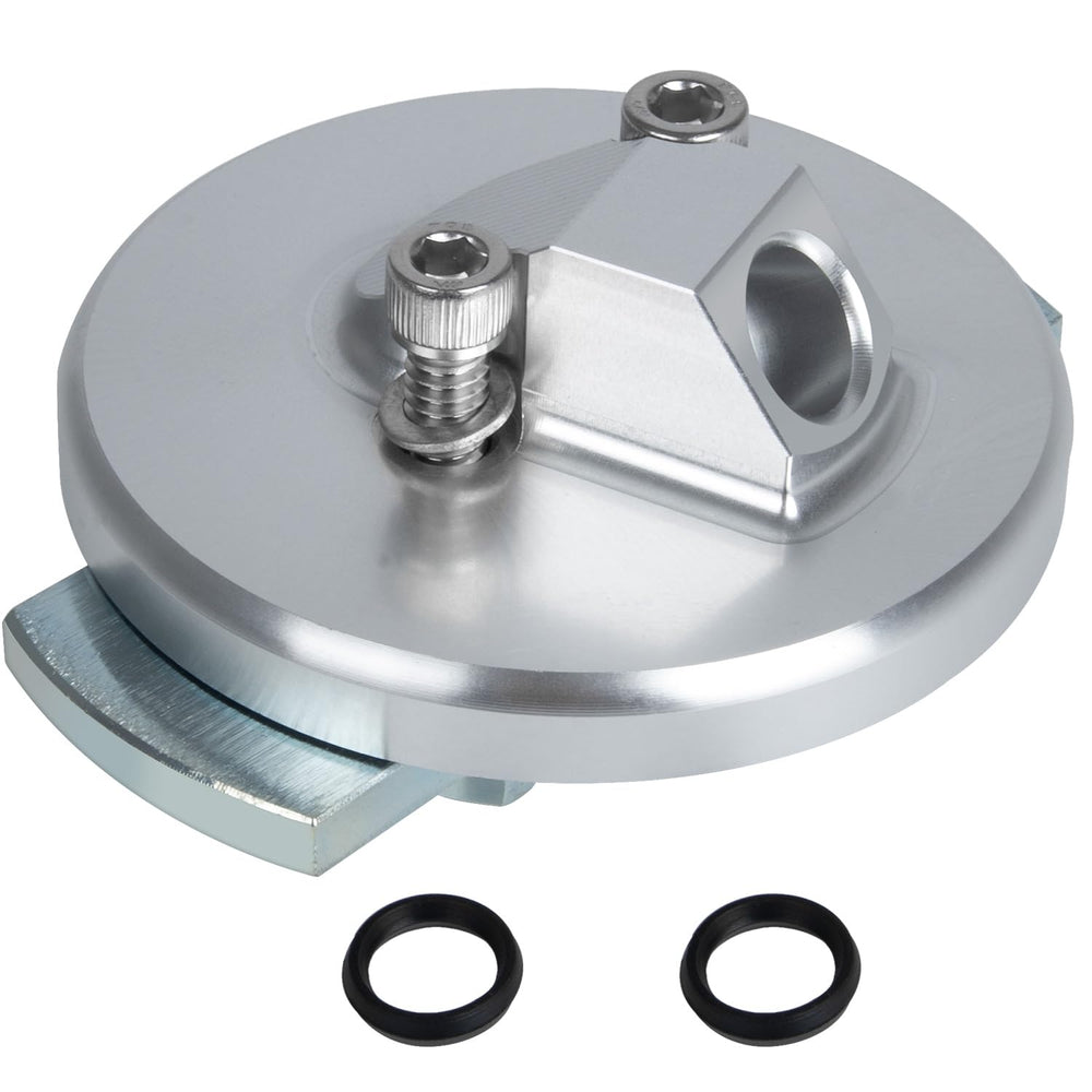 Prosentuo dipstick adapter front view showing fit and finish for leak prevention