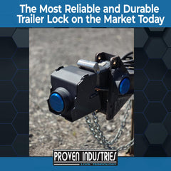 Proven Industries key and lock assembly highlighting unique key security benefit