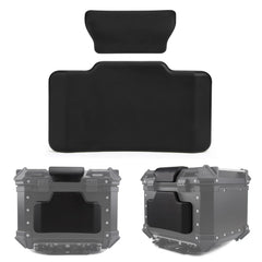 PSLER front view of black PU backrest showing sleek silhouette and comfort