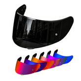 PSLER front view of black visor showing fit and coverage benefit