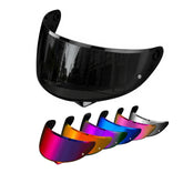 PSLER HJ-34P C10 front visor view showing deep black tint and fit